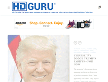 Tablet Screenshot of hdguru.com